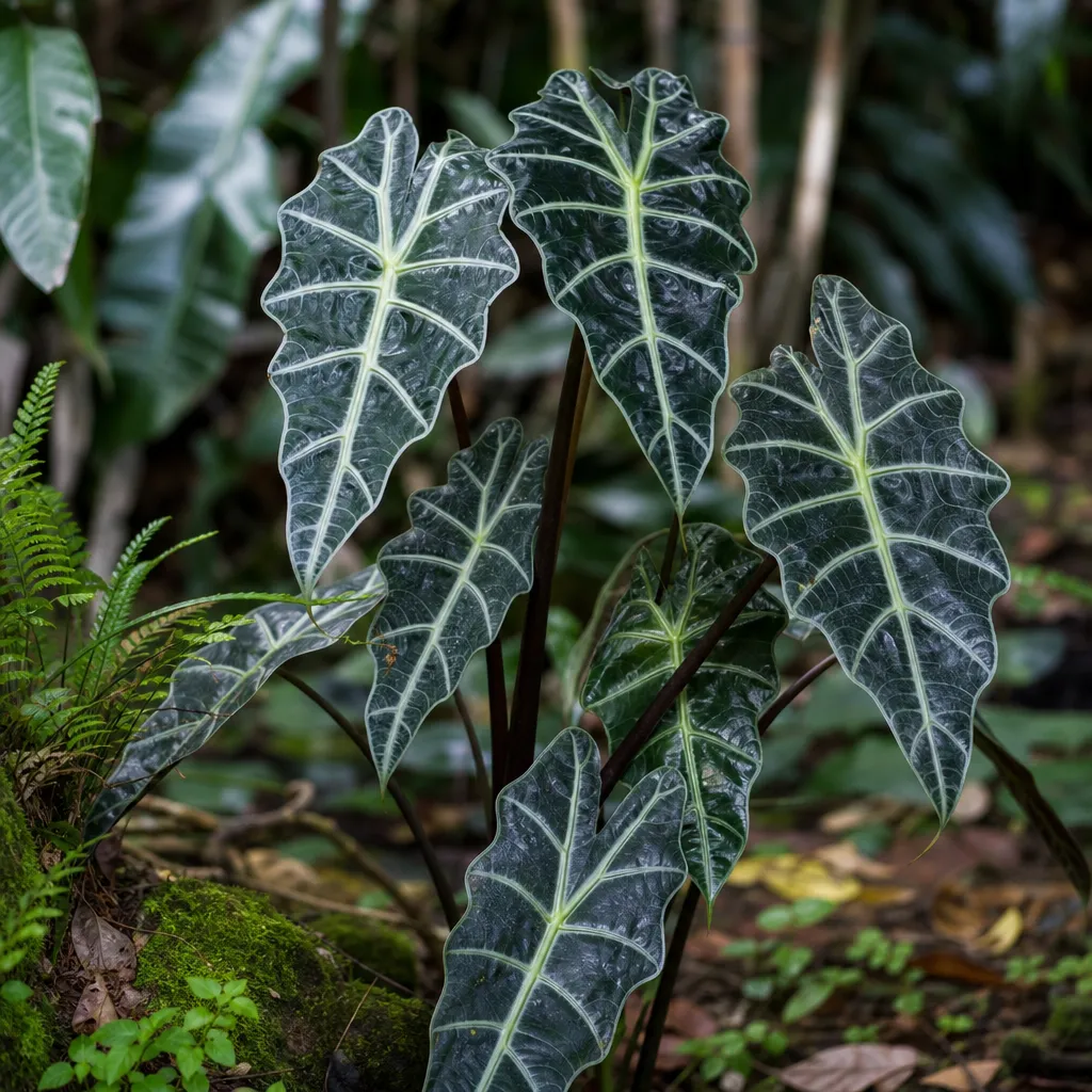 Alokazja amazońska – Alocasia × amazonica