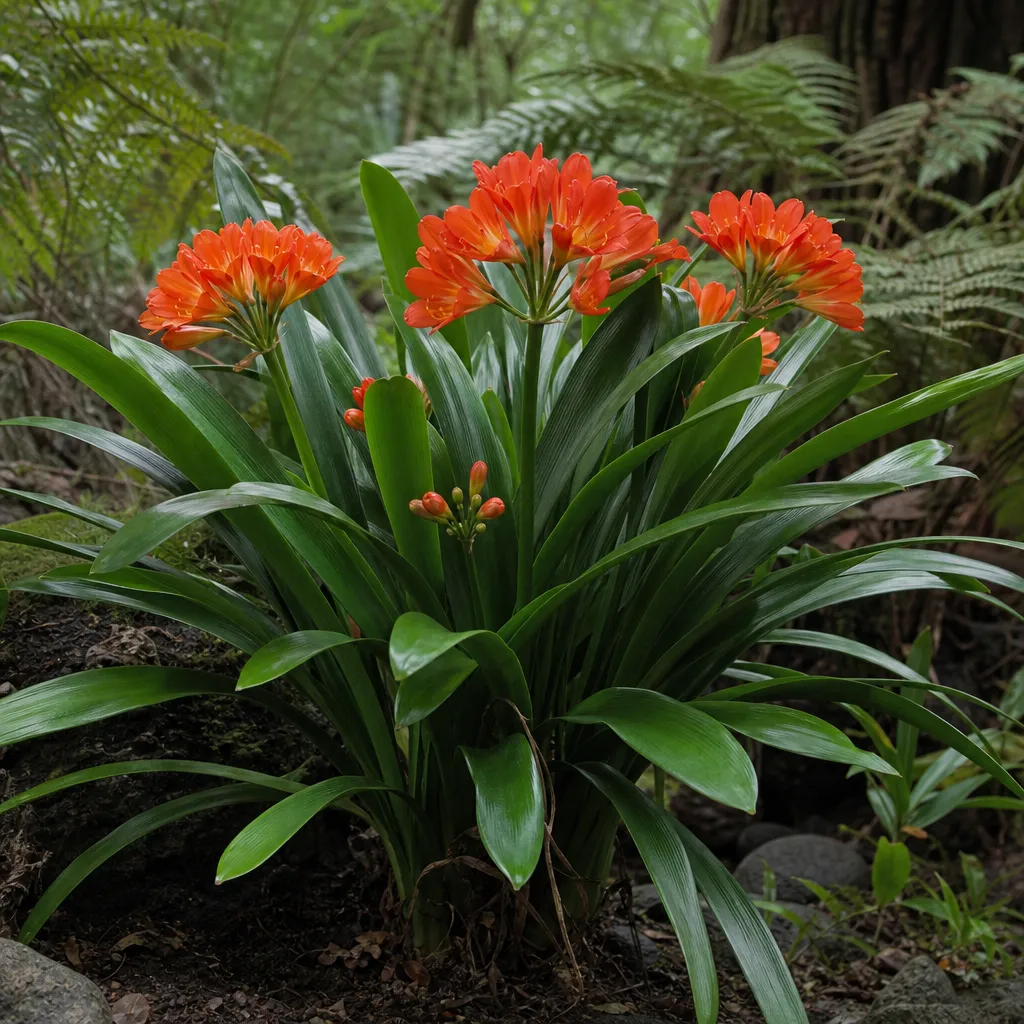 Kliwia cynobrowa - Clivia miniata