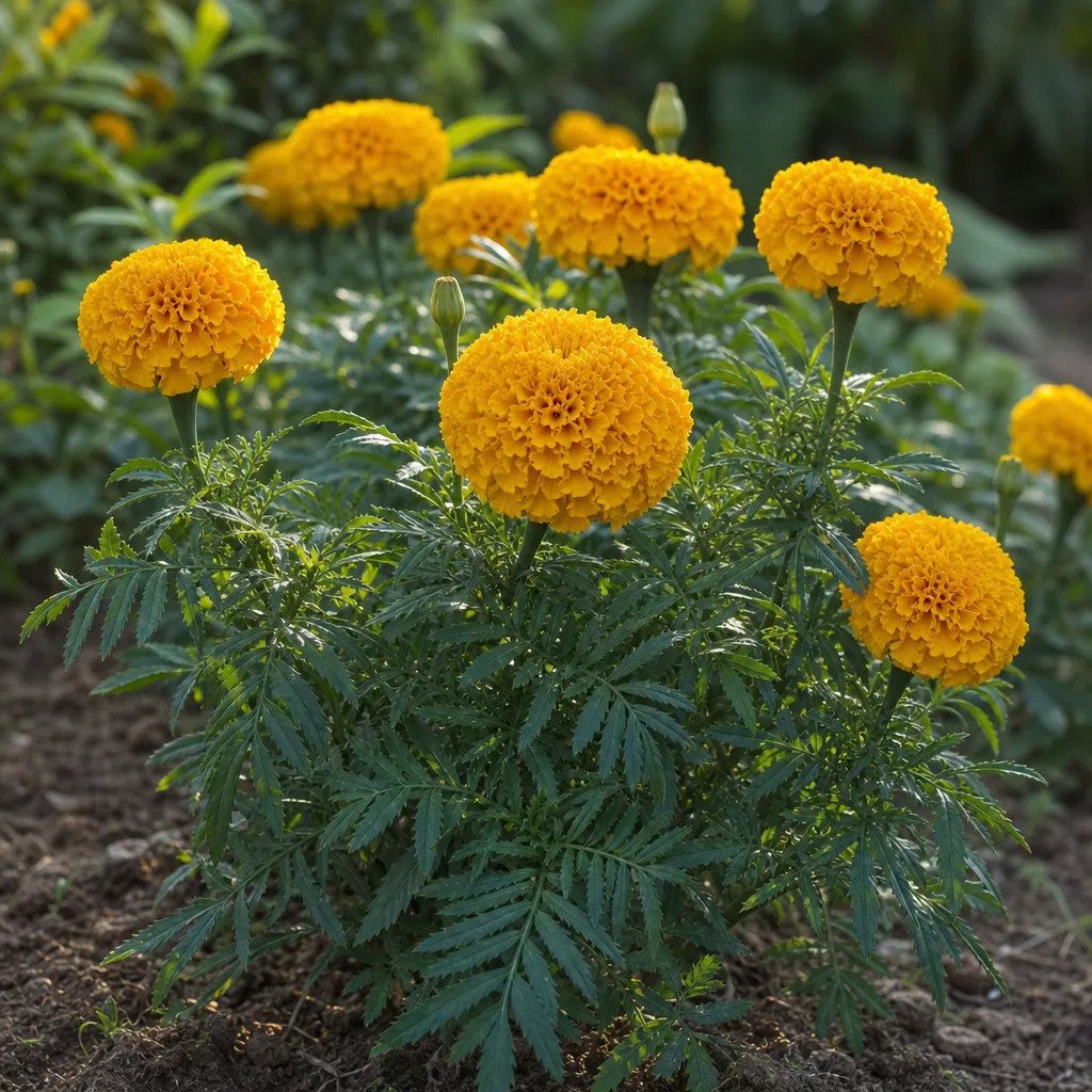 Aksamitka wzniesiona – Tagetes erecta