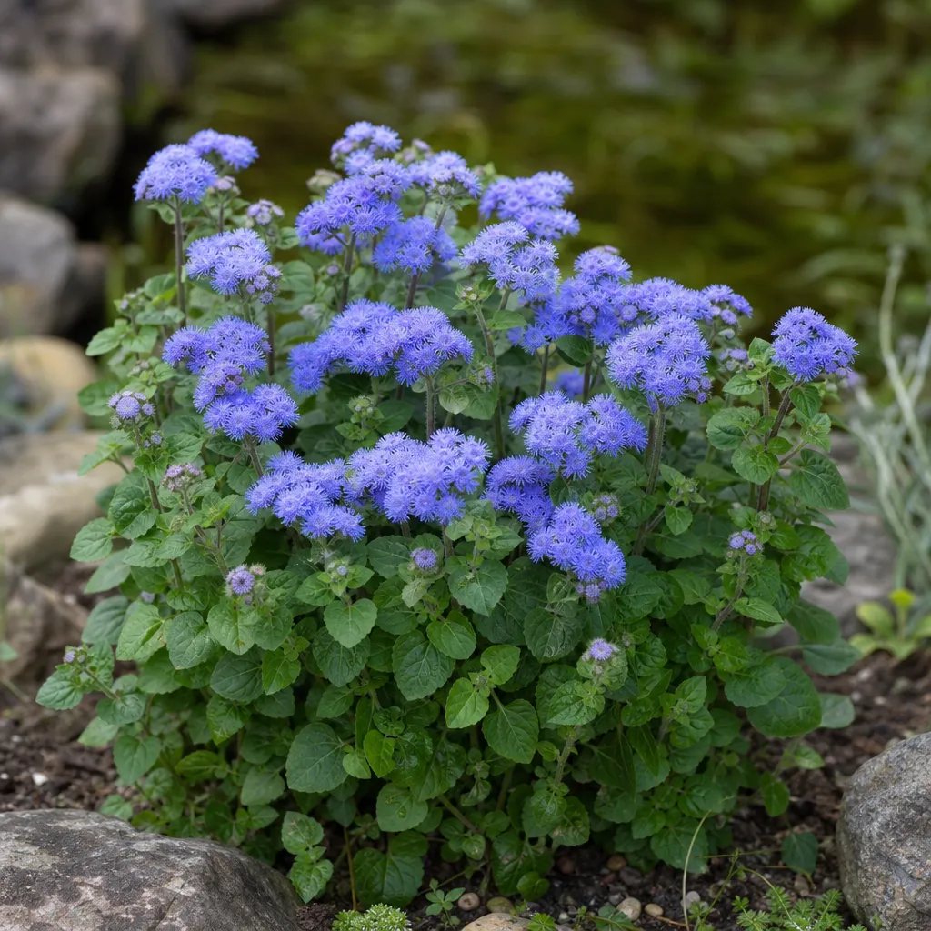 Żeniszek meksykański – Ageratum houstonianum