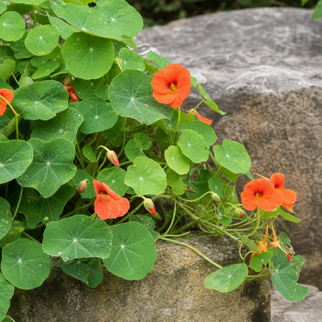Nasturcja większa – Tropaeolum majus