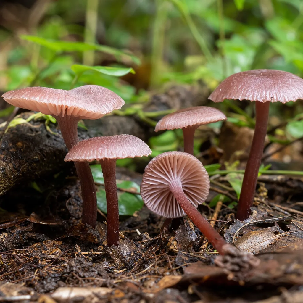Lakówka tropikalna – Laccaria fraterna