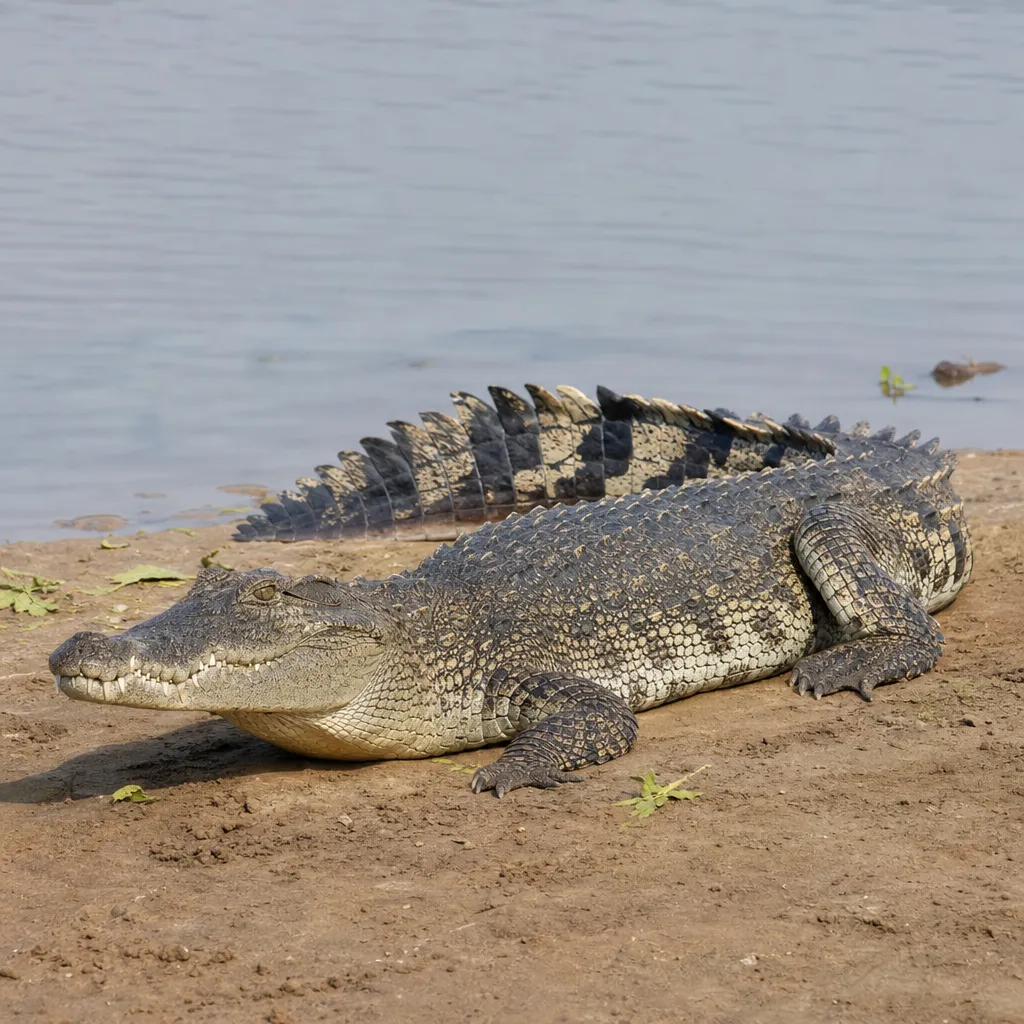 Krokodyl syjamski – Crocodylus siamensis
