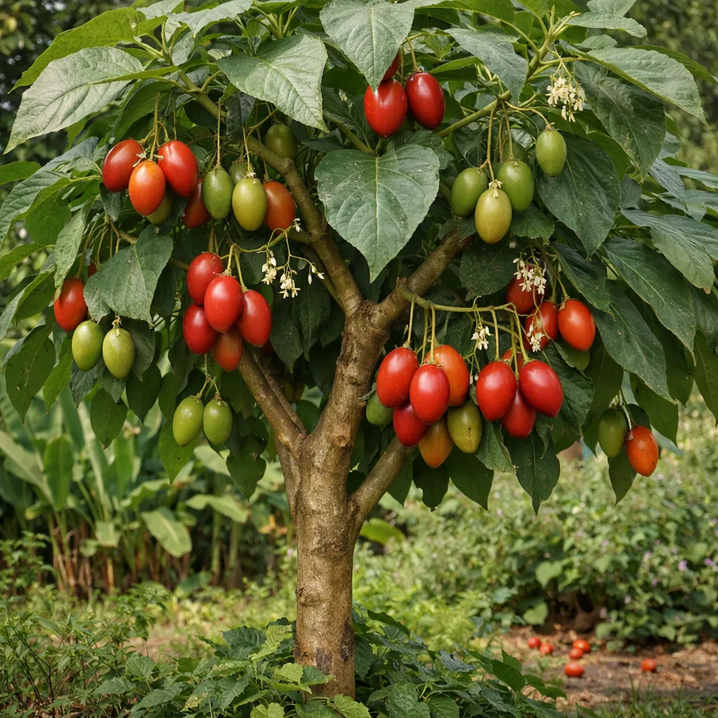 Tamarillo drzewiaste – Solanum betaceum