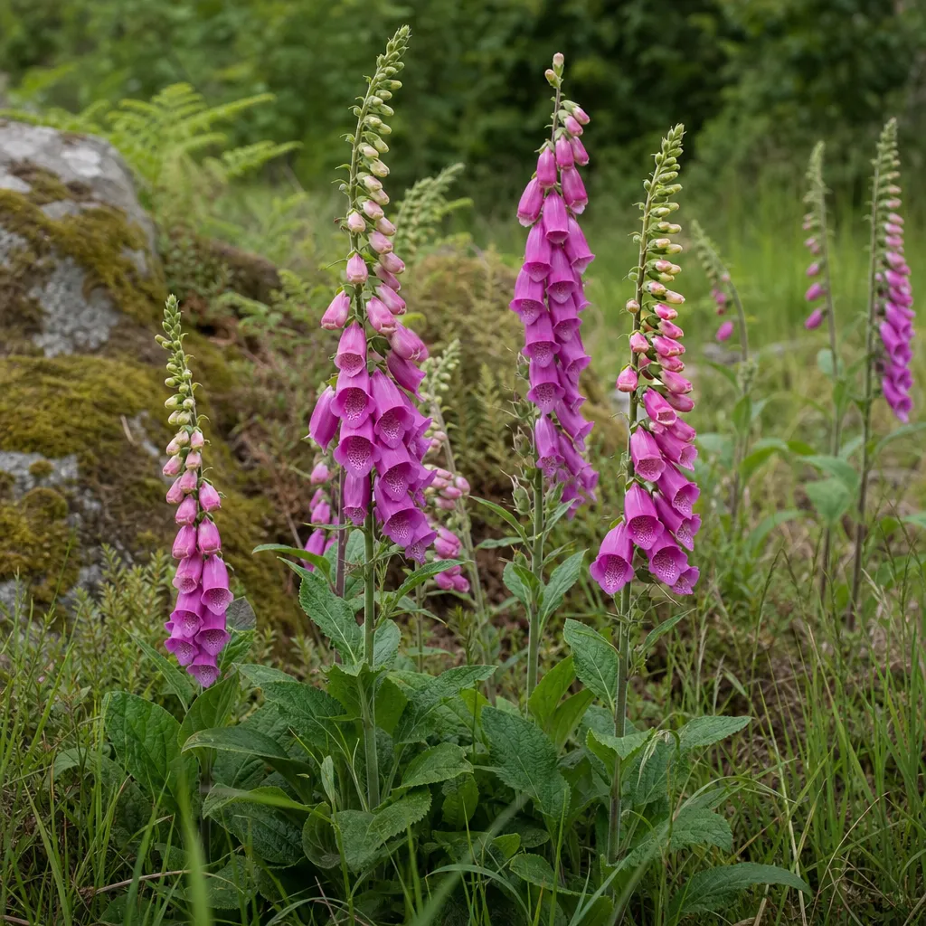 Naparstnica purpurowa - Digitalis purpurea