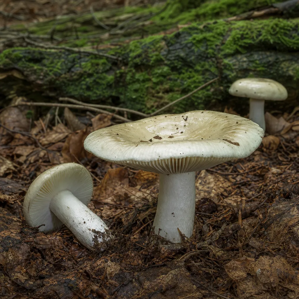 Gołąbek wymiotny - Russula emetica