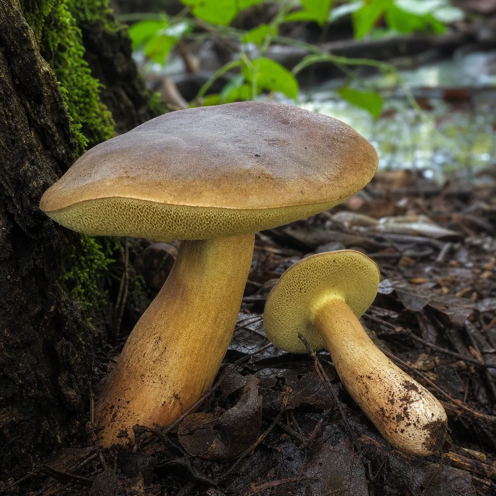 Lejkoporek olszowy – Gyrodon lividus