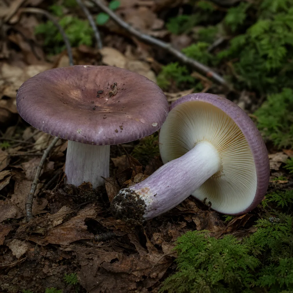 Gołąbek brunatnofioletowy – Russula brunneoviolacea