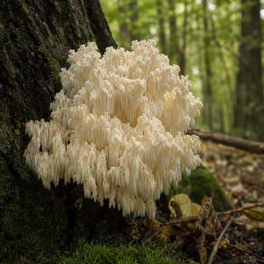 Soplówka bukowa – Hericium coralloides
