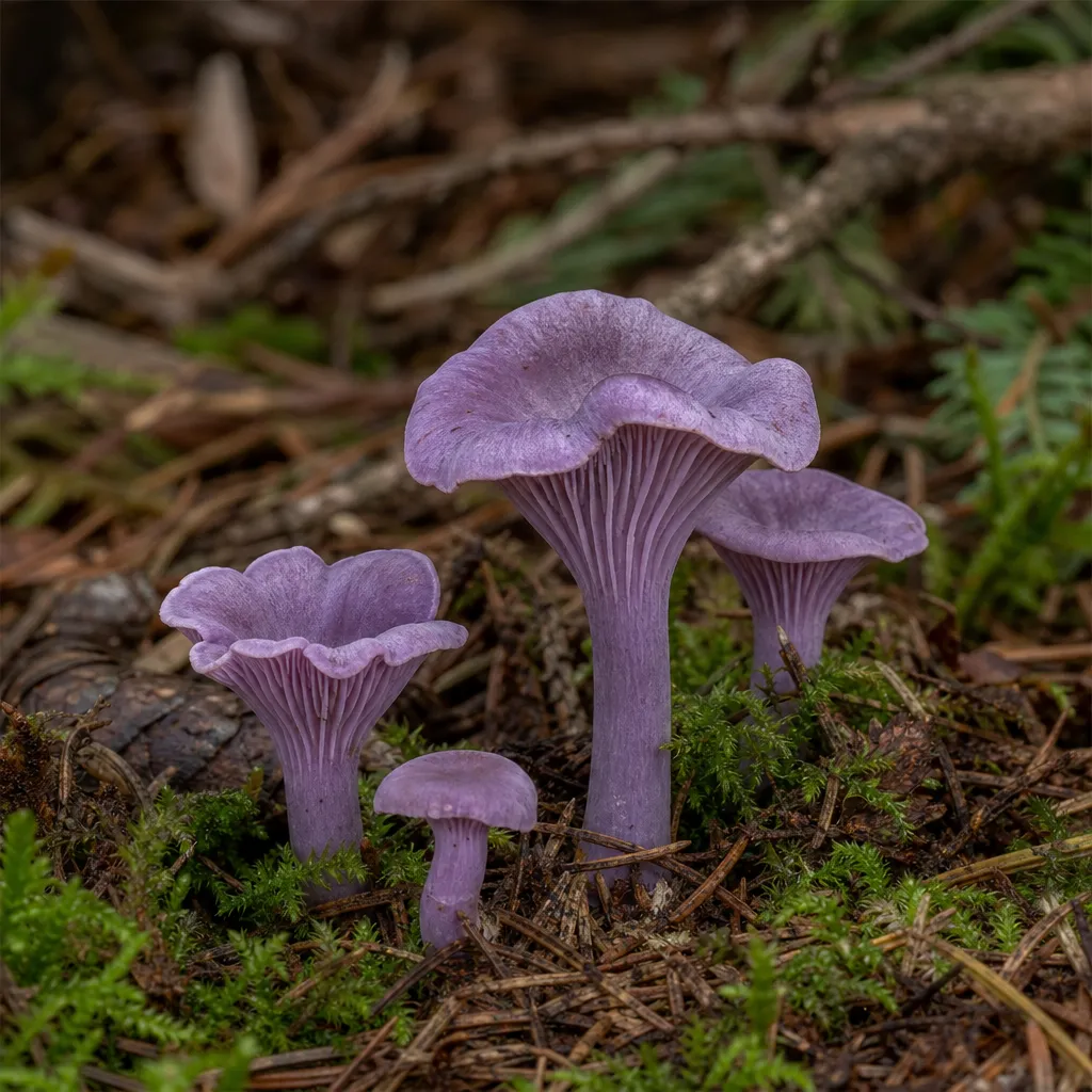 Pieprznik ametystowy – Cantharellus amethysteus