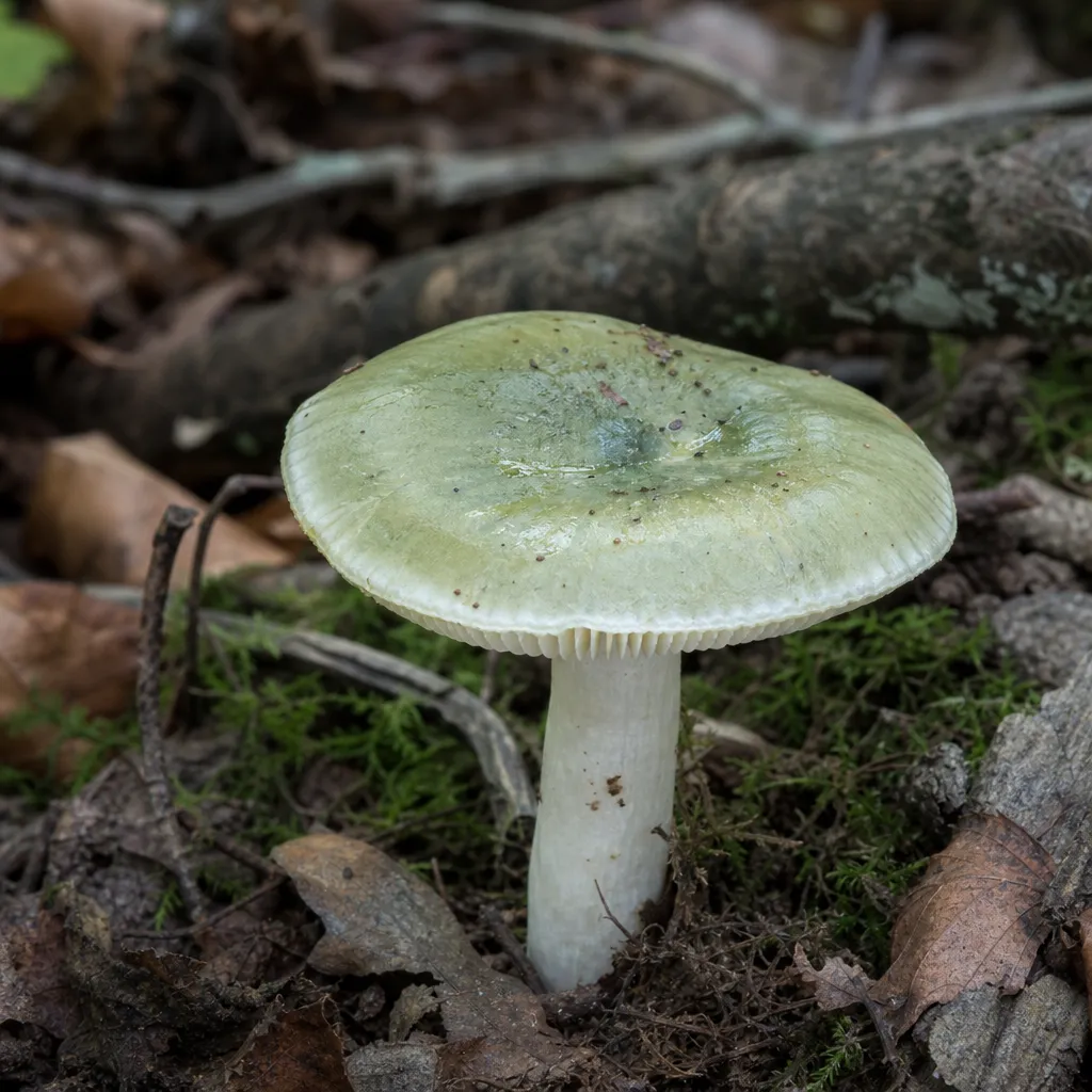 Gołąbek zielonawy – Russula virescens
