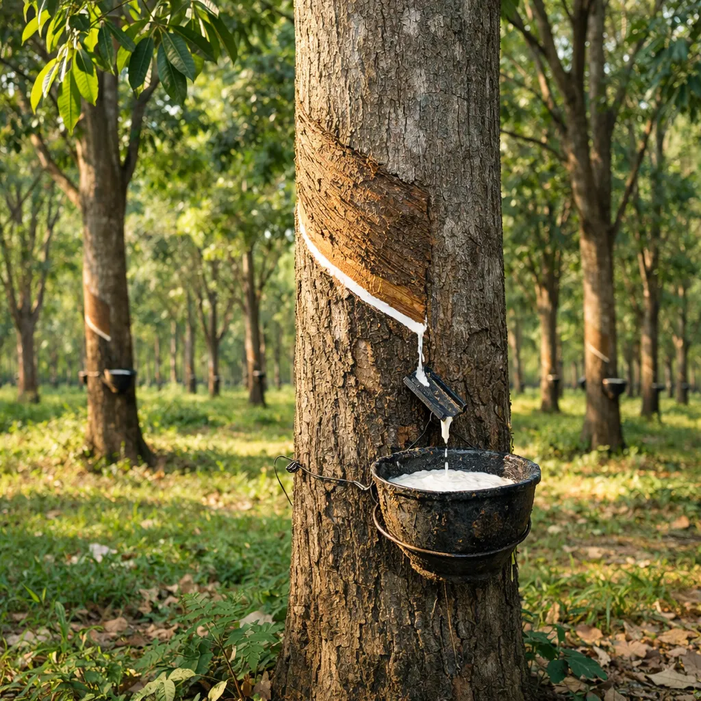 Kauczukowiec brazylijski – Hevea brasiliensis