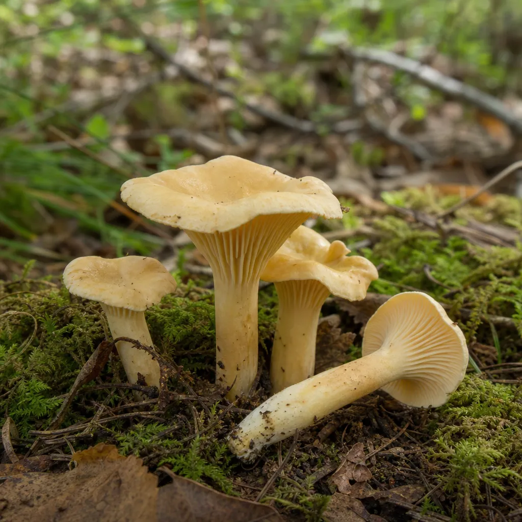Pieprznik blady – Cantharellus pallens